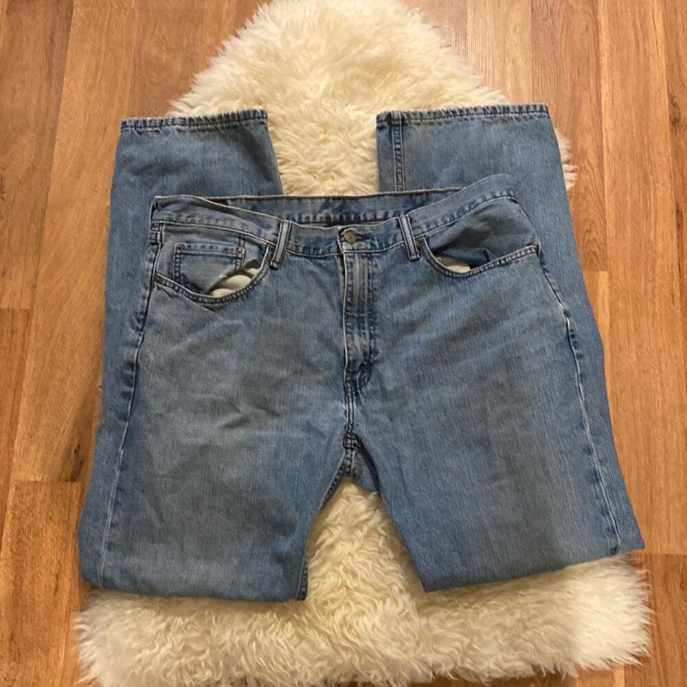 Levi’s 559 Relaxed Fit Straight Leg Men’s Jeans Distressed Sz 38 x 34 Cotton
